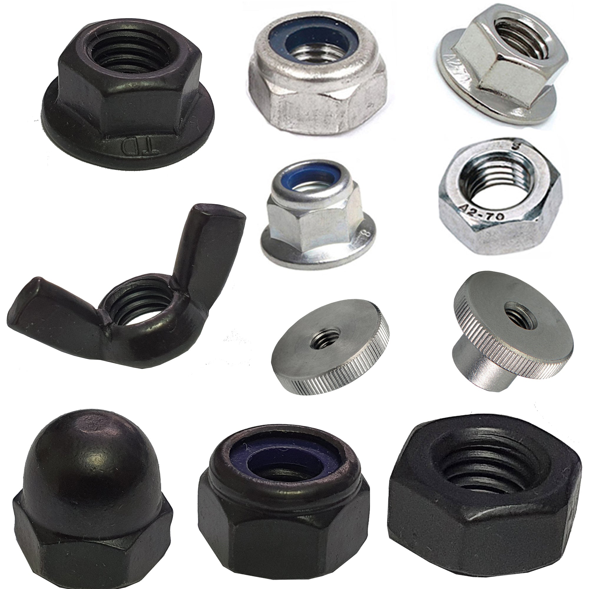 Stainless steel fasteners