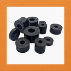 Wider Black Nylon Spacers M5–M10 — Standoff / Sleeve