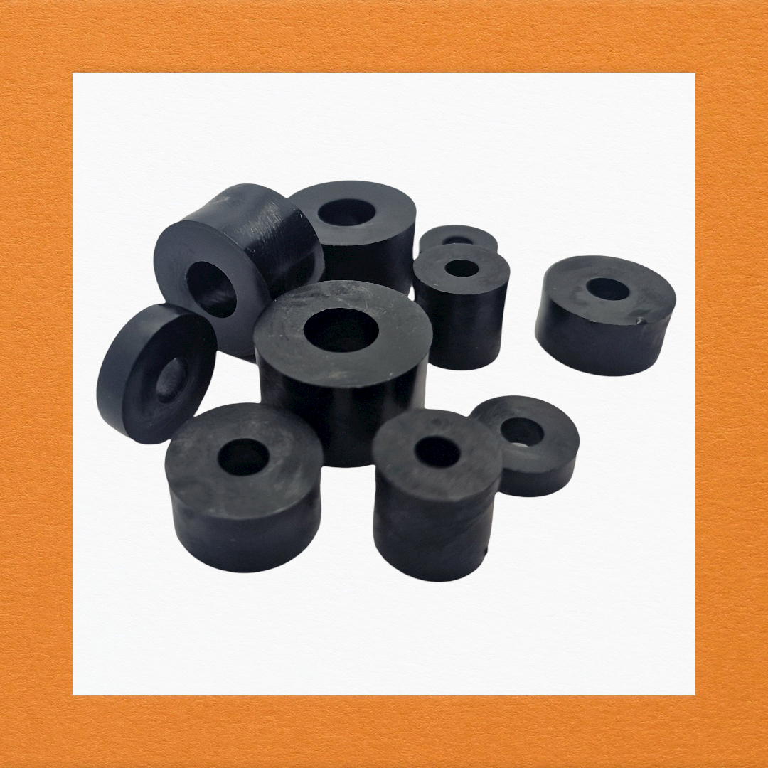 Wider Black Nylon Spacers M5–M10 — Standoff / Sleeve