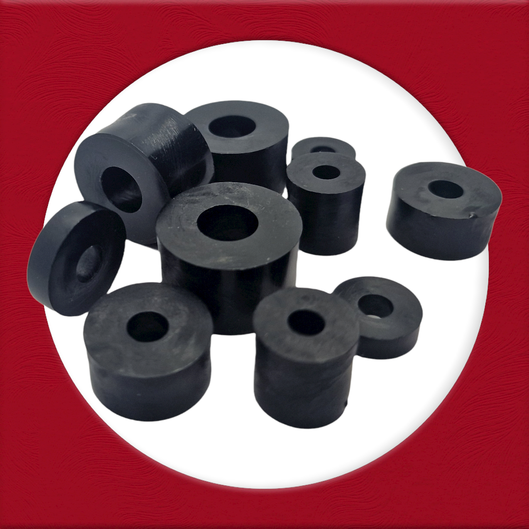 Wider Black Nylon Spacers M5–M10 — Standoff / Sleeve