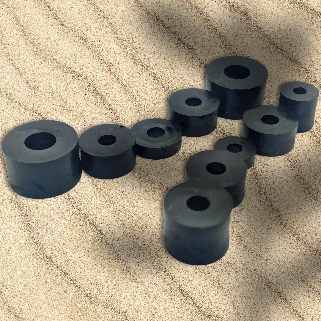 Wider Black Nylon Spacers M5–M10 — Standoff / Sleeve
