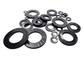 Black Nylon Flat Washers M3–M20 — Nylon 66 DIN 125A