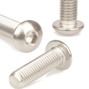 Button Head Bolt Sets Pack of 5 M3–M8 — A2 Fully Threaded