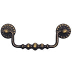 Vintage Cabinet Handle — Old Brass, Model 400B BR
