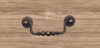 Vintage Cabinet Handle — Old Brass, Model 400B BR