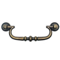 Vintage Cabinet Handle — Old Brass, Model 403G BR