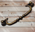 Vintage Cabinet Handle — Old Brass, Model 403G BR