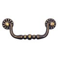 Vintage Cabinet Handle — Old Brass, Model 452/3 BR