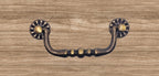 Vintage Cabinet Handle — Old Brass, Model 452/3 BR