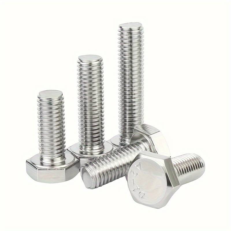 Hex Head Bolt Sets with Nyloc M3–M8 — A2 DIN 933/982