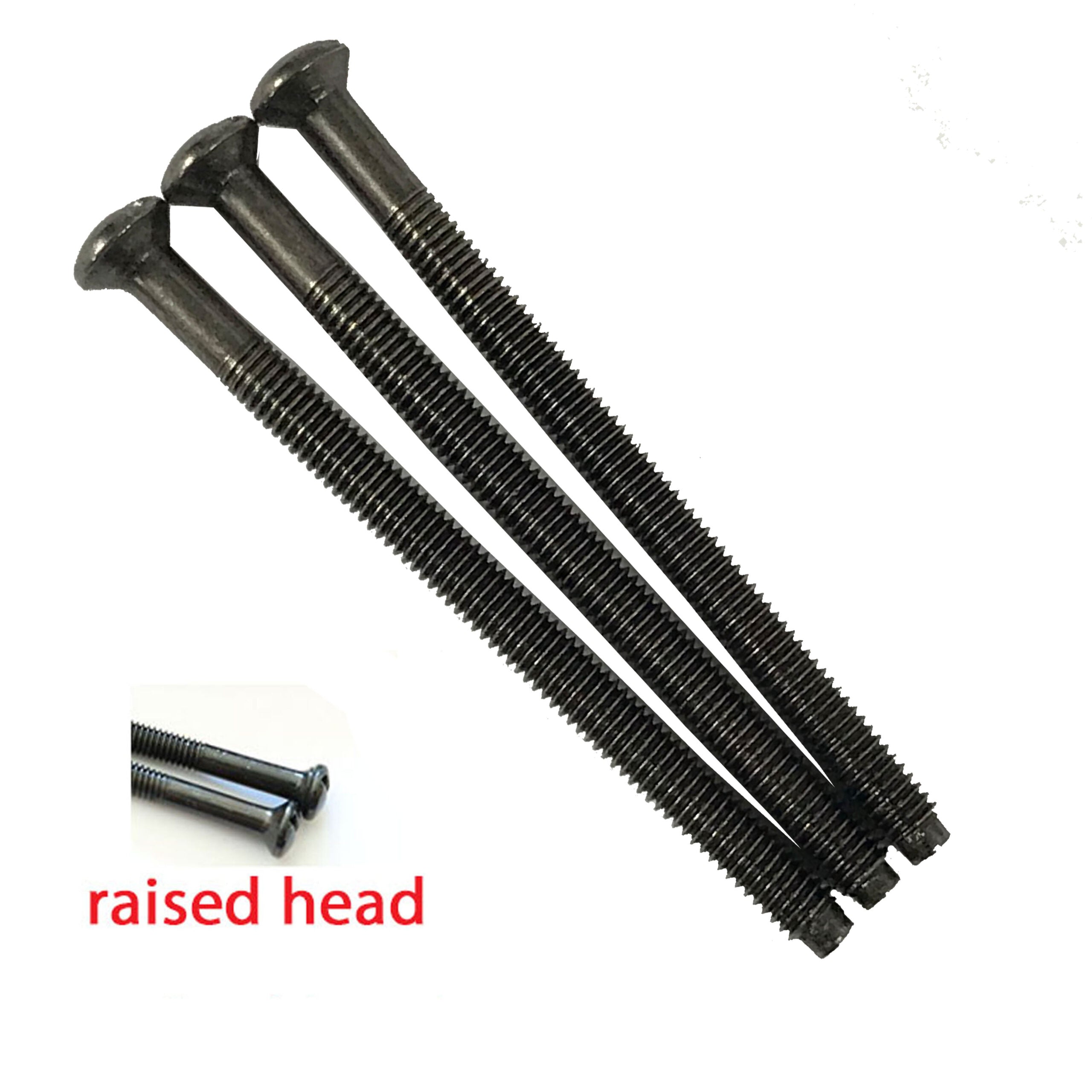 Black Electrical Screws M3.5 40–75mm — Black Nickel Socket