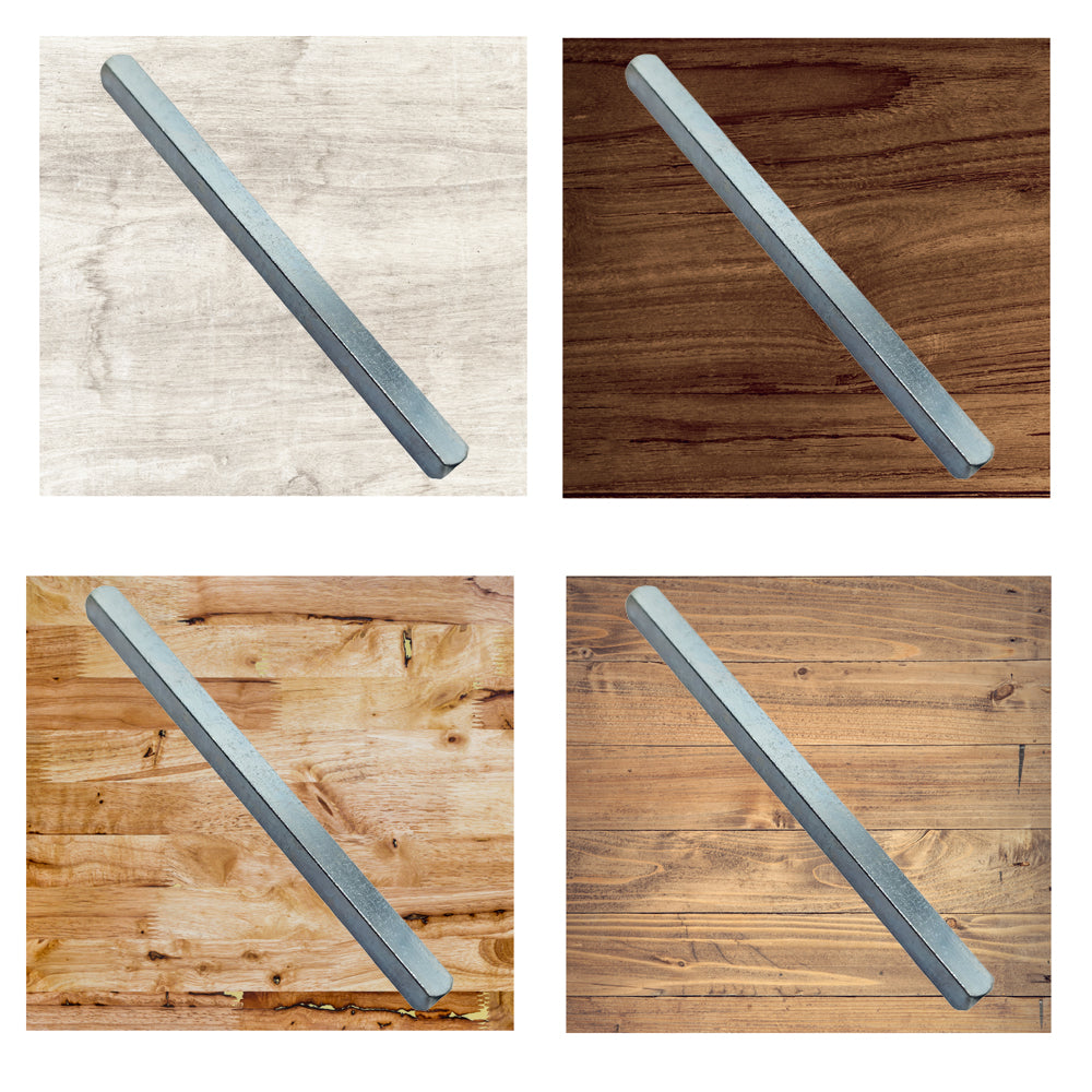 6mm Door Handle Spindle 30–150mm — Solid Steel Square Bar