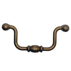 Vintage Cabinet Handle — Old Brass, Model 645-28