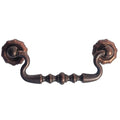 Vintage Cabinet Handle — Antique Copper, Model 645-45