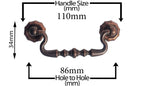 Vintage Cabinet Copper Handle