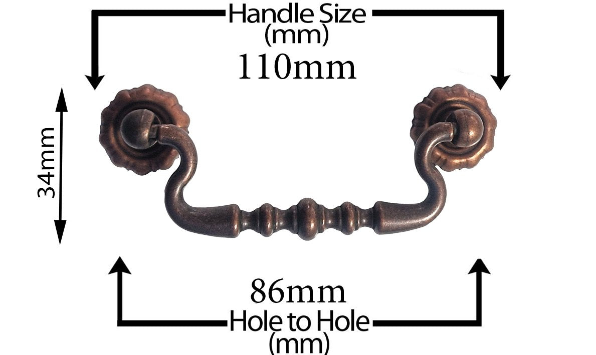 Vintage Cabinet Copper Handle