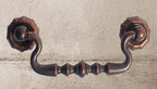 Vintage Cabinet Handle — Antique Copper, Model 645-45