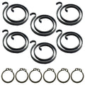 Door Handle Spring Repair Kit — 2 Turns, 2mm (6 Springs + 6 Circlips)
