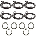 Door Handle Spring Repair Kit — 2.5 Turns, 2mm (6 Springs + 6 Circlips)