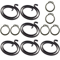 Door Handle Spring Repair Kit — 2 Turns, 2.5mm (6 Springs + 6 Circlips)