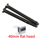 Black Electrical Screws M3.5 40–75mm — Black Nickel Socket