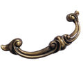 Vintage Cabinet Handle — Old Brass, Model 457B-96