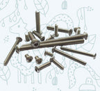Socket Button Head Bolts M3–M8 — A2 Stainless ISO 7380
