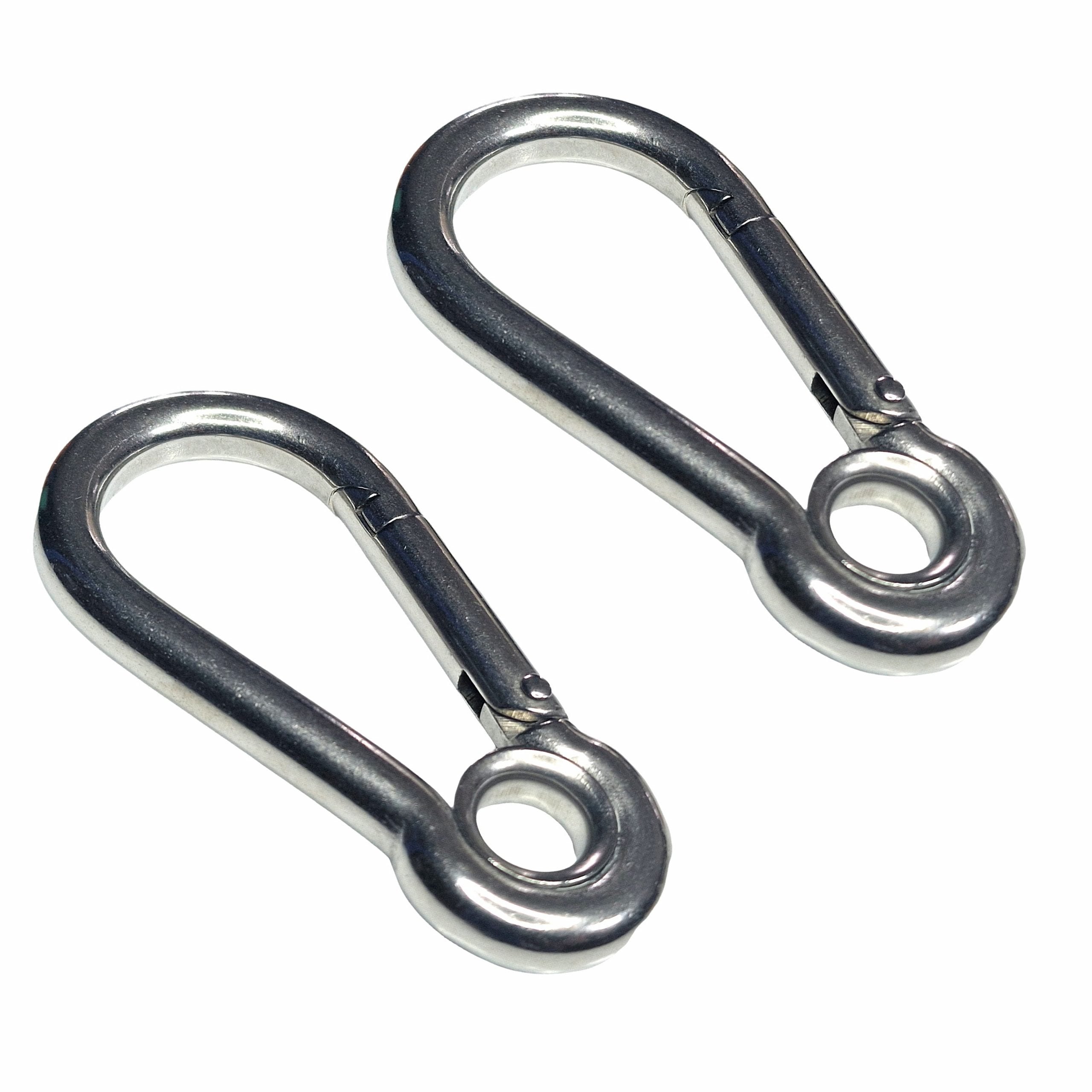 Eye Snap Carabiner Hook Spring 4–8mm — A4 Marine 316