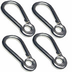 Eye Snap Carabiner Hook Spring 4–8mm — A4 Marine 316