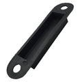 Dust Box Latch Keep — Black Plastic, 115mm