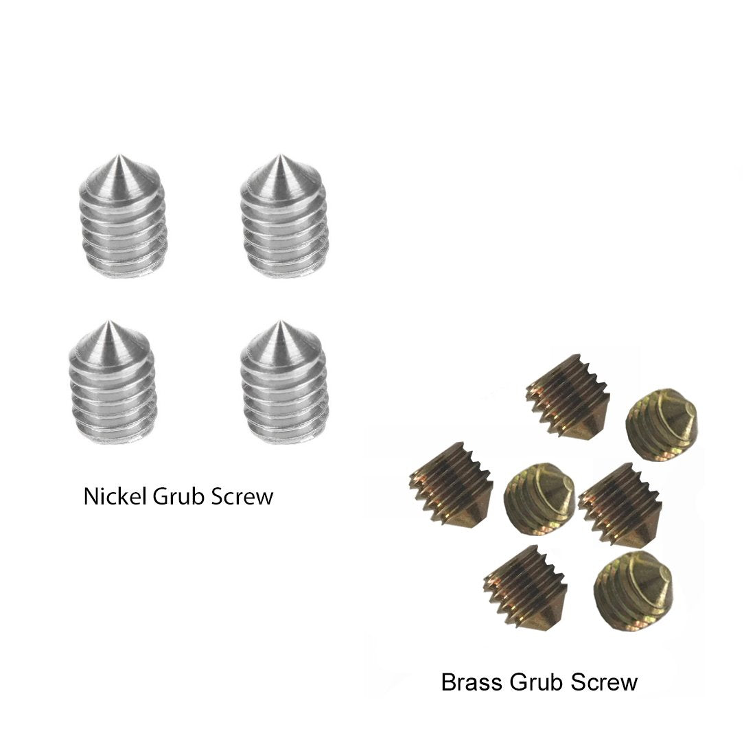 Grub Screws for Door Handle Spindles — Pack of 10