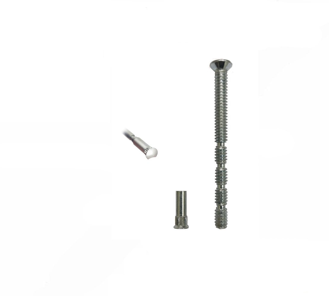 M5 Chrome Patio Door Handle Fixing Bolt — 90mm