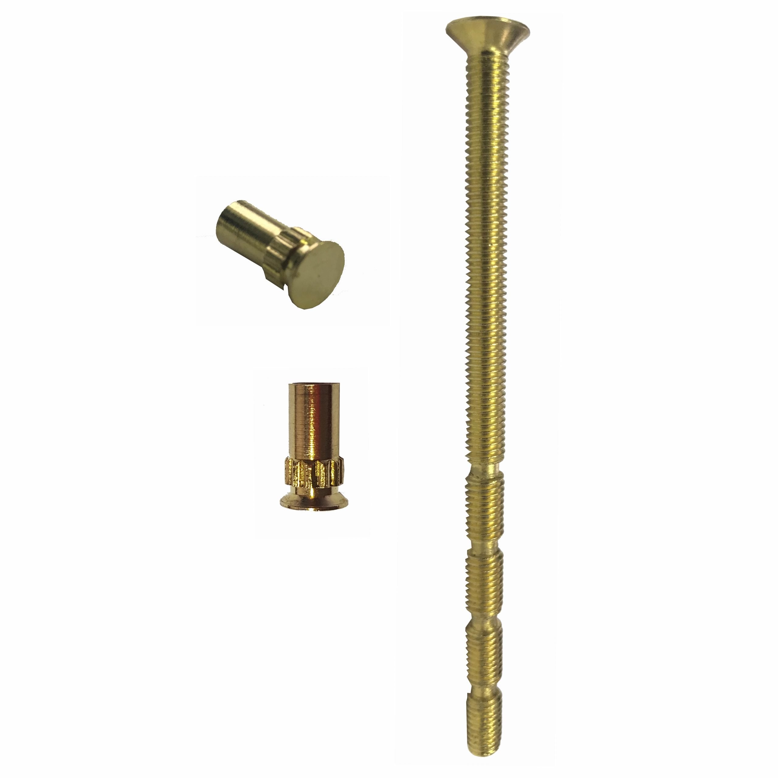 M5 Brass Patio Door Handle Fixing Bolt — 90mm