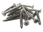 Countersunk Self-Tapping Screws No.4–12 — A4 316 Marine