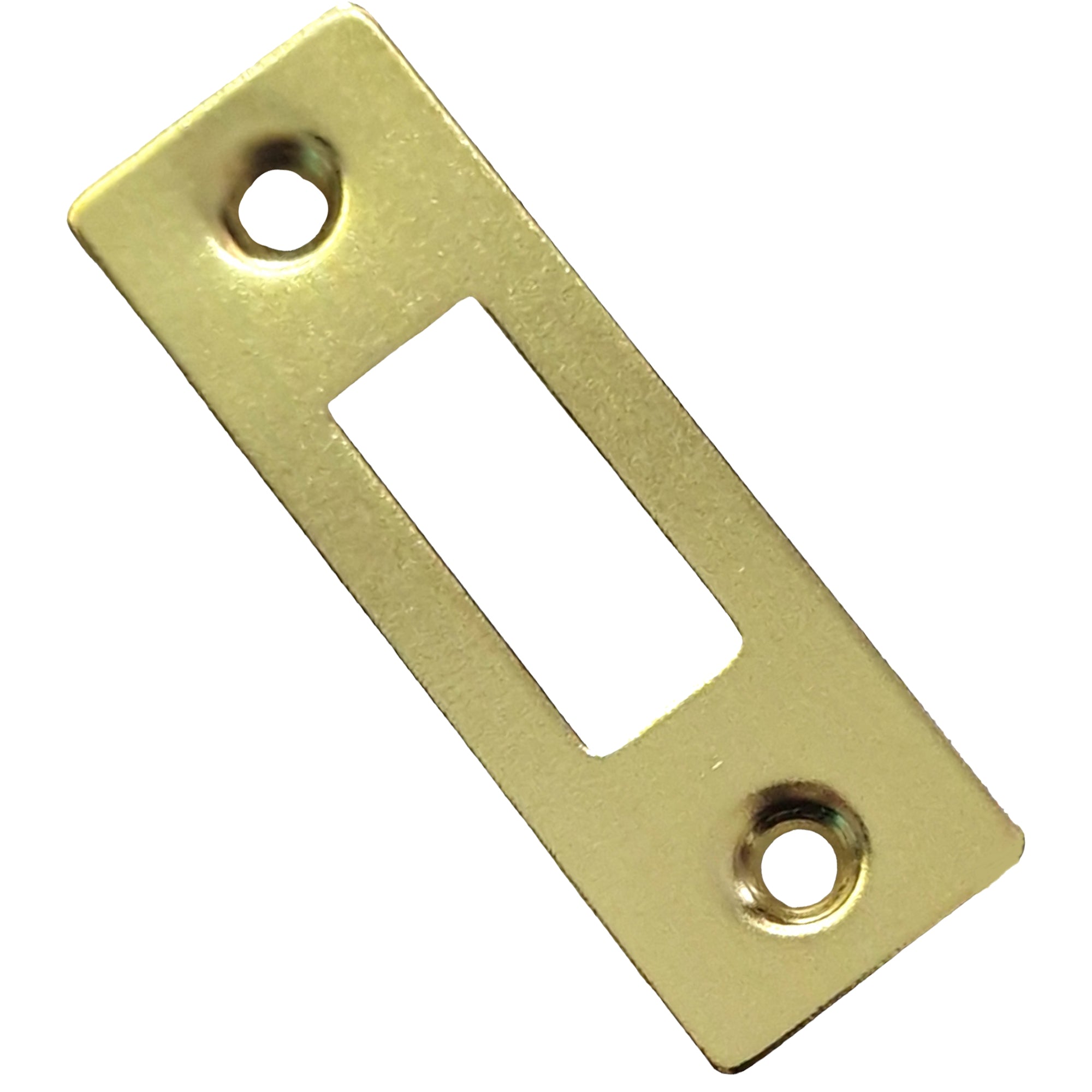 Face Plate — Polished Brass for Tubular Latch