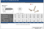 Pozi Pan Self-Tapping Screws No.4–12 — A4 316 Marine