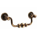 Vintage Cabinet Handle — Old Brass, Model 400A