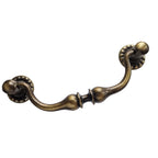 Vintage Cabinet Handle — Old Brass, Model 431