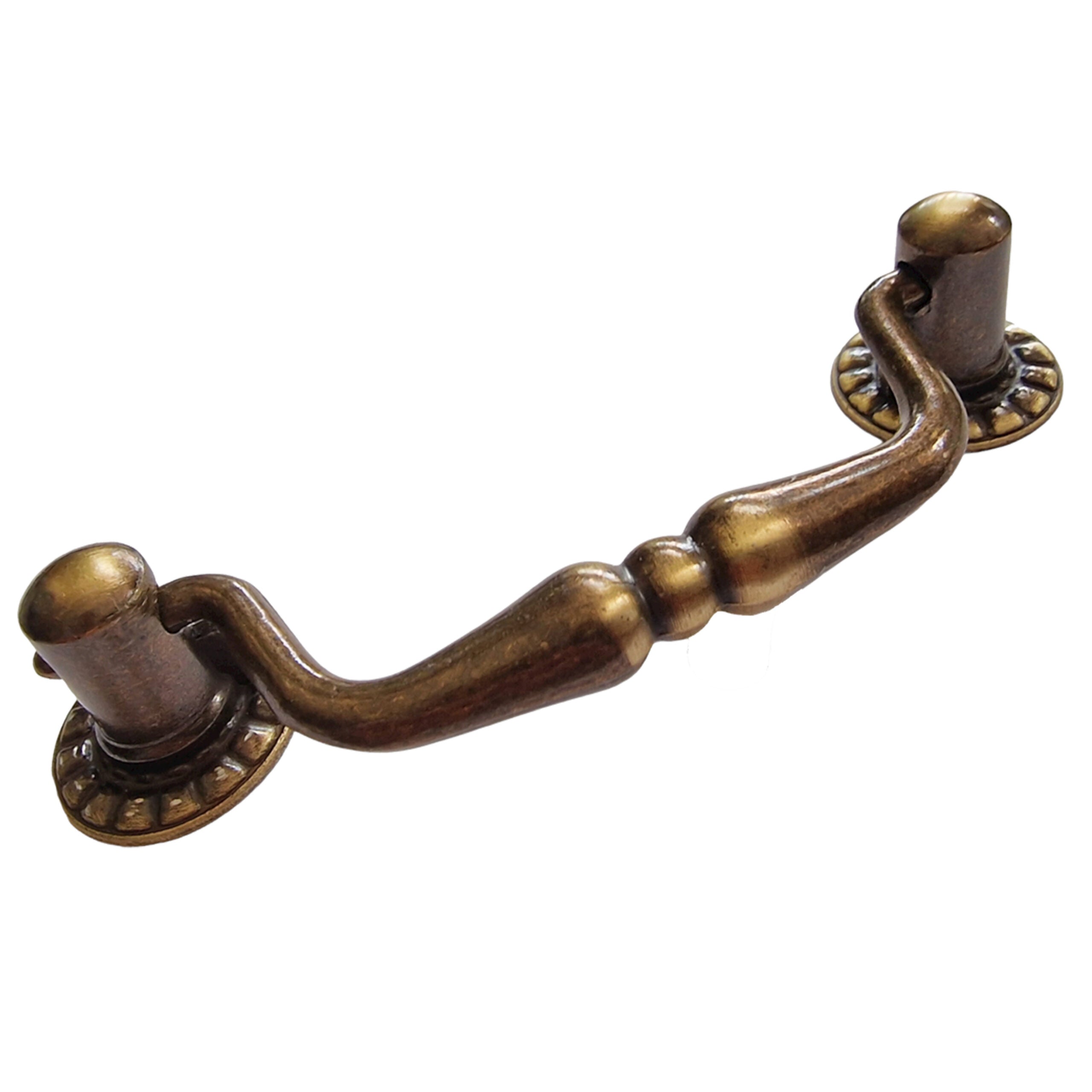 Vintage Cabinet Handle — Old Brass, Model 479