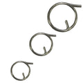 Split Cotter Ring 1–2mm Hairpin — A2 Stainless Steel