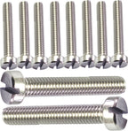 Slotted Cheese Head Screws M3–M6 — A2 Stainless DIN 84