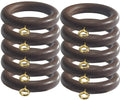 Walnut Curtain Rings