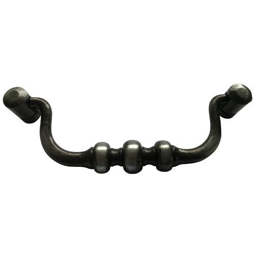 Vintage Cabinet Handle — Old Silver, Model 466 VA