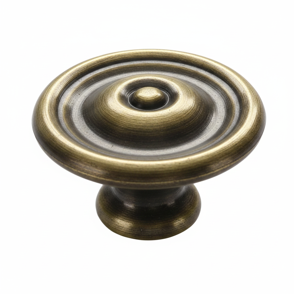 Cabinet Knob 608 BR – White Background