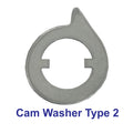 Cam Washers One Ear — 1.2mm Thick