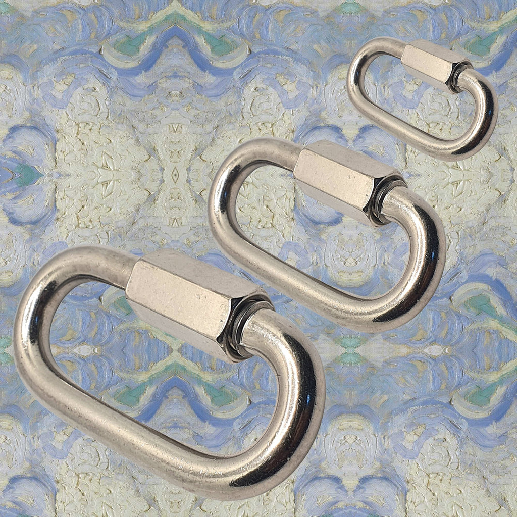 Chain Quick Link M4–M8 — A4 316 Marine Grade Stainless
