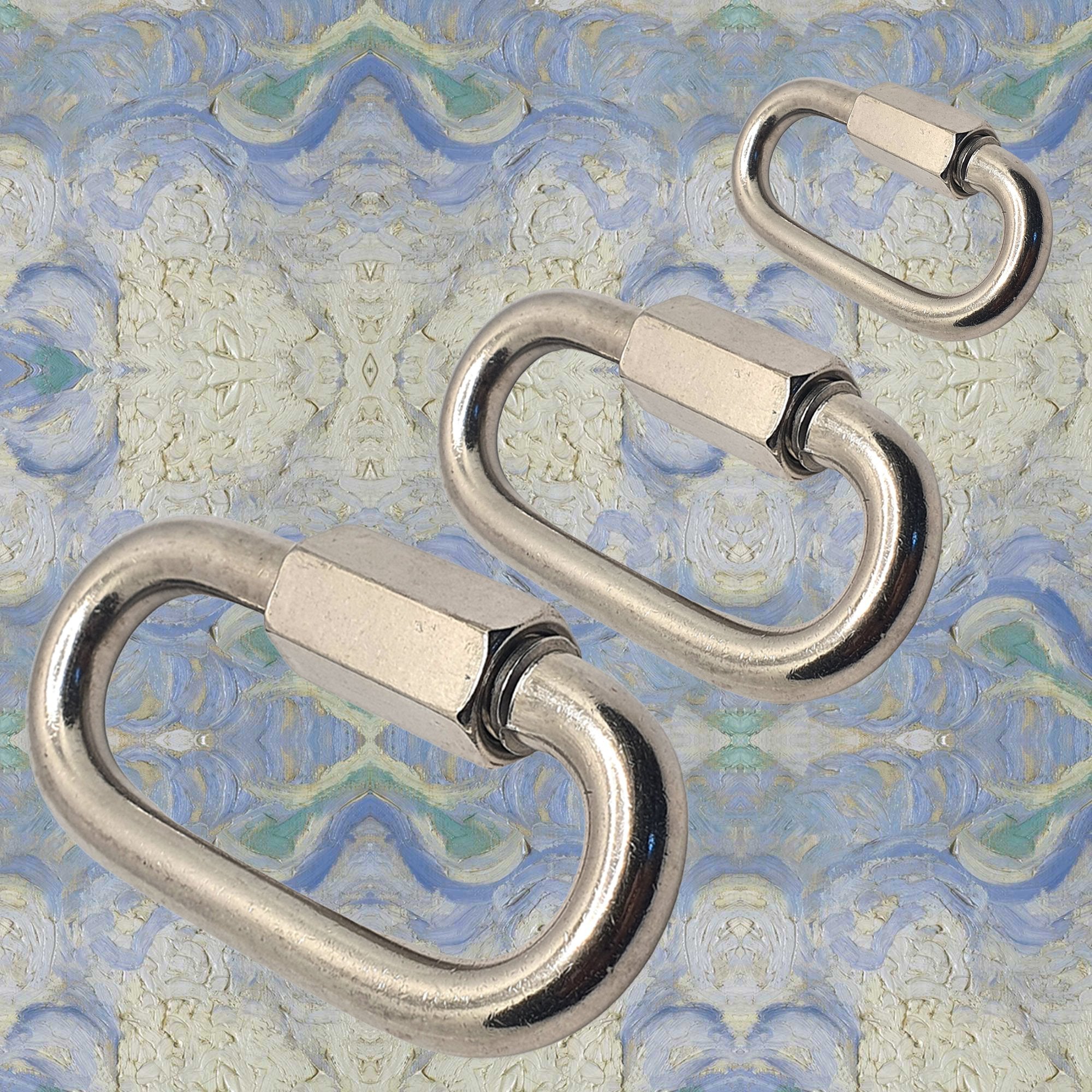 Chain Quick Link M4–M8 — A4 316 Marine Grade Stainless