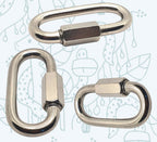 Chain Quick Link M4–M8 — A4 316 Marine Grade Stainless