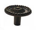 Vintage Cabinet Knob — Old Brass, Model 757-11