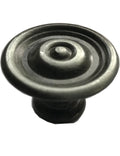 Vintage Cabinet Knob — Old Silver, Model 608 VA